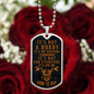 Born to Ride Dog Tag