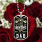 Hunting DAD Dog Tag