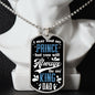 Always be My King Dog Tag