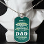 Being a Teacher is an Honor Dog Tag