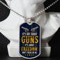 Don't Tread on Me Dog Tag