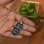 Behind Every Great Daughter Dog Tag