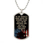 We Will Fight Them Together Dog Tag
