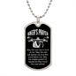 Biker's Prayer Dog Tag