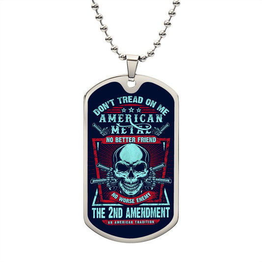 2nd Amendment  Dog Tag