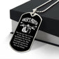 Biker's Prayer Dog Tag