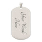 Biker's Prayer Dog Tag