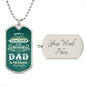 Being a Teacher is an Honor Dog Tag