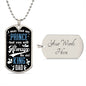 Always be My King Dog Tag