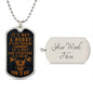 Born to Ride Dog Tag