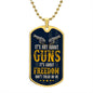 Don't Tread on Me Dog Tag