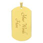 Biker's Prayer Dog Tag