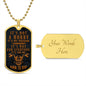 Born to Ride Dog Tag