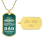 Being a Teacher is an Honor Dog Tag