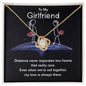 To My Girlfriend Love Knot Necklace