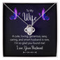 To My Wife Love Knot Necklace