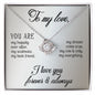 To My Love, Love Knot Necklace