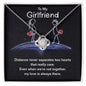 To My Girlfriend Love Knot Necklace