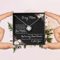 To My Mom Love Knot Necklace