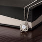 To My Beautiful Mom Love Knot Necklace
