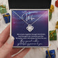 To My Beautiful Wife Love Knot Necklace