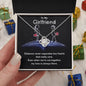 To My Girlfriend Love Knot Necklace