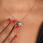 To My Sweet Daughter in Law Love Knot Necklace