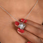 To My Girlfriend Love Knot Necklace