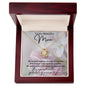 To My Beautiful Mom Love Knot Necklace