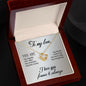 To My Love, Love Knot Necklace