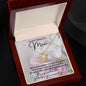 To My Beautiful Mom Love Knot Necklace