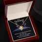To My Girlfriend Love Knot Necklace