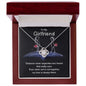 To My Girlfriend Love Knot Necklace