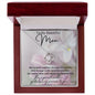 To My Beautiful Mom Love Knot Necklace