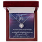 To My Beautiful Wife Love Knot Necklace