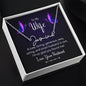 To My Wife Signature Style Name Necklace
