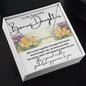 To My Beautiful Bonus Daughter Signature Style Name Necklace