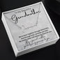 To My Beautiful Grandmother Signature Style Name Necklace