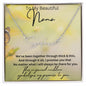 To My Beautiful Nana Signature Style Name Necklace