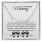 To Our Beautiful Mommy Signature Style Name Necklace