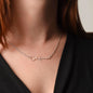 To My Beautiful Bonus Daughter Signature Style Name Necklace