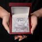 To My Beautiful Mom Signature Style Name Necklace