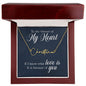 To the Owner of My Heart Signature Style Name Necklace
