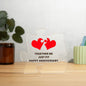 Together WE Just Fit Acrylic Puzzle Plaque