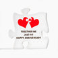 Together WE Just Fit Acrylic Puzzle Plaque