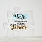 FAITH Acrylic Puzzle Plaque