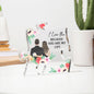 I Love You Acrylic Puzzle Plaque