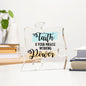 FAITH Acrylic Puzzle Plaque