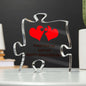 Together WE Just Fit Acrylic Puzzle Plaque