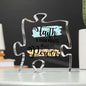 FAITH Acrylic Puzzle Plaque
